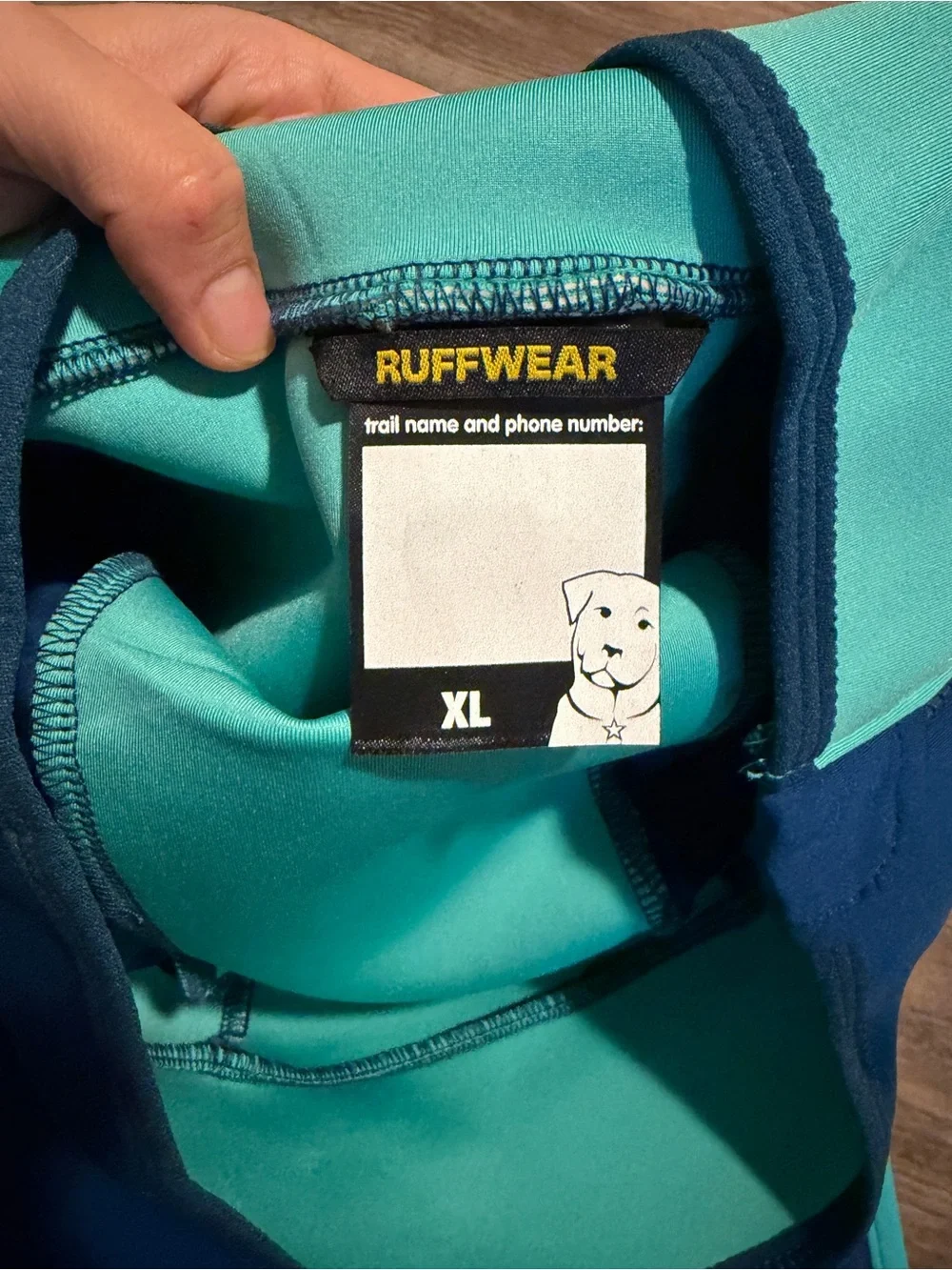 Ruffwear Undercoat Dog Water Jacket, Aurora Teal, XL